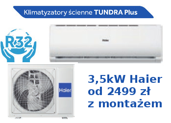klimatyzator haier tundra plus 3,5kW